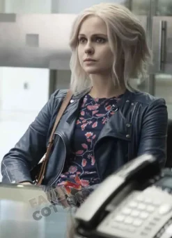 iZombie (Olivia Moore) Rose McIver Blue Leather Jacket