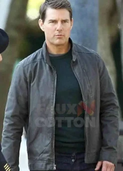 Jack Reacher Never Go Back Tom Cruise Leather Jacket