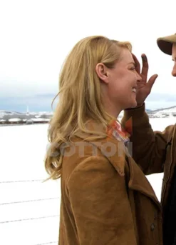 Jackie And Ryan Katherine Heigl Cotton Coat