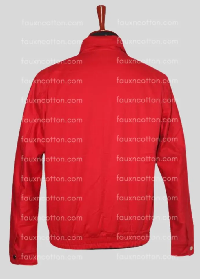 JAMES DEAN REBEL WITHOUT A CAUSE RED LEATHER JACKET