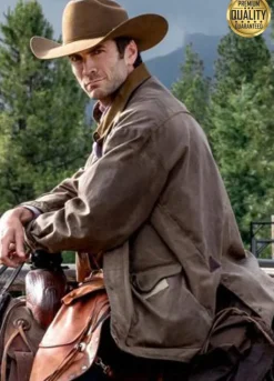 Jamie Dutton Yellowstone Wes Bentley Cotton Jacket