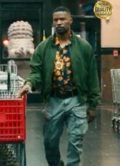 Jamie Foxx Project Power Green Jacket