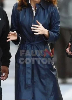 JESSICA BIEL THE A TEAM TRENCH COAT