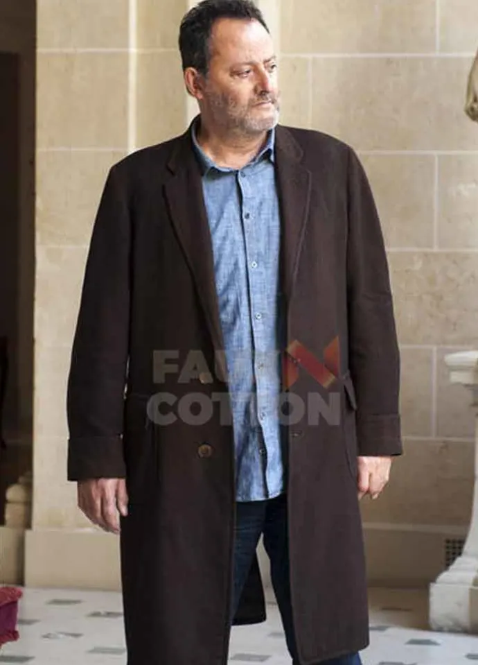 Jo Jean Reno Brown Suede Coat