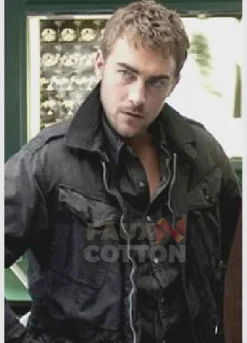 Jo Tom Austen Black Cotton Jacket