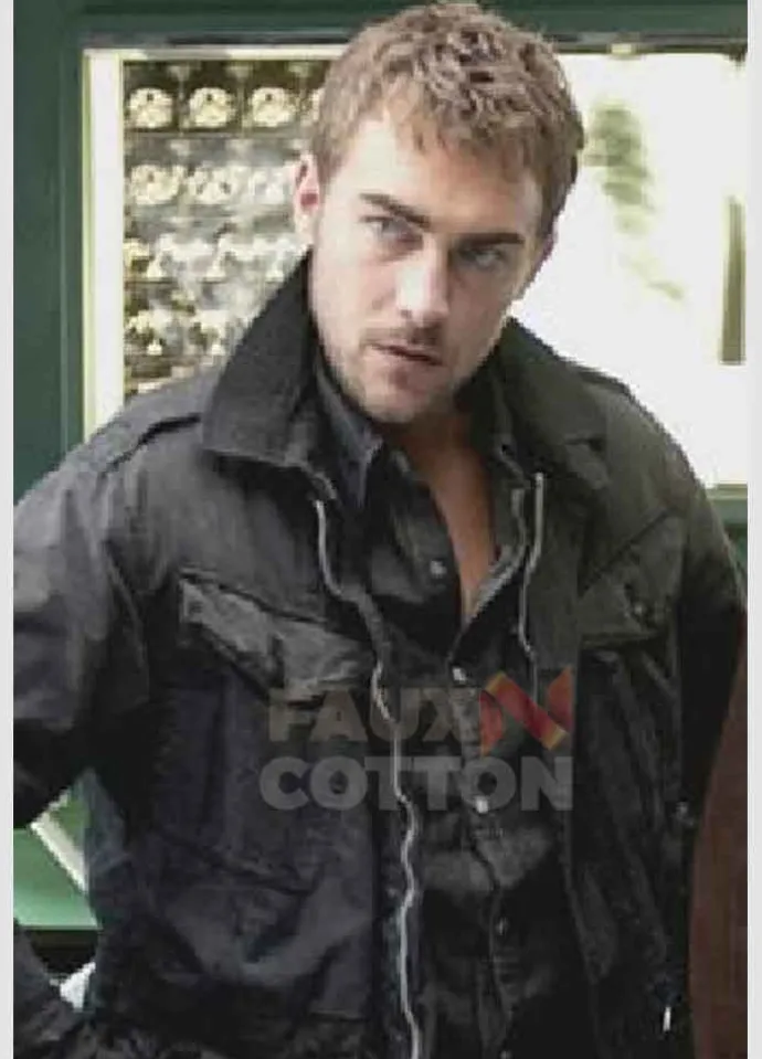 Jo Tom Austen Black Cotton Jacket