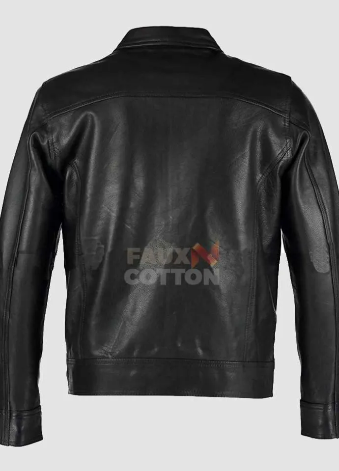 Joe Looper Joseph Gordon Black Leather Jacket