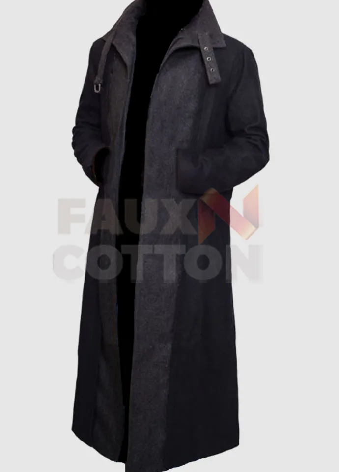 JOEL KINNAMAN ( TAKESHI KOVACS ) ALTERED CARBON BLACK COAT