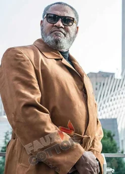 John Wick 3 Laurence Fishburne (Bowery King) Leather Coat