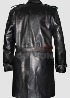 Johnny Depp Sweeney Todd Leather Trench Coat