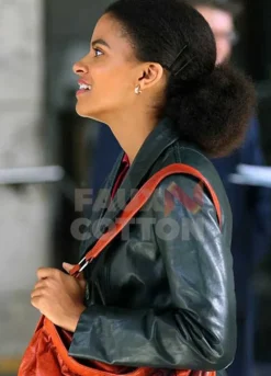 Joker Zazie Beetz Leather Jacket