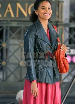 Joker Zazie Beetz Leather Jacket
