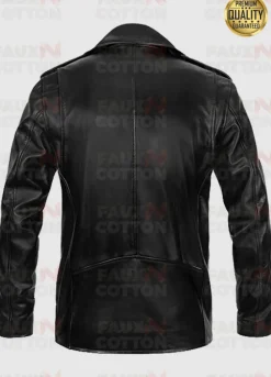 Jonathan Rhys Meyers Elvis 2005 Presley Black Biker Leather Jacket
