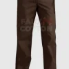 Jurassic World Chris Pratt Brown Leather Pant