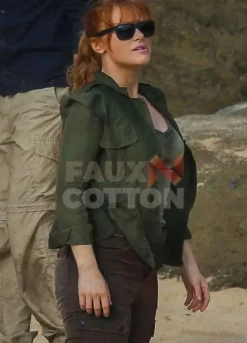 Jurassic World The Fallen Kingdom Claire Dearing Costume Jacket