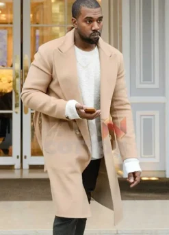 Kanye West Cotton Trench Coat