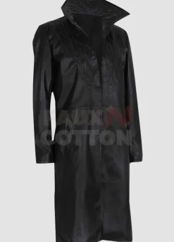 Kate Beckinsale Underworld Selene Black Leather Coat