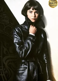 Katherine Waterston Fantastic Beasts: The Crimes of Grindelwald Tina Goldstein Leather Coat