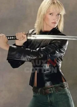 Kill Bill Vol. 2 Uma Thurman Leather Jacket