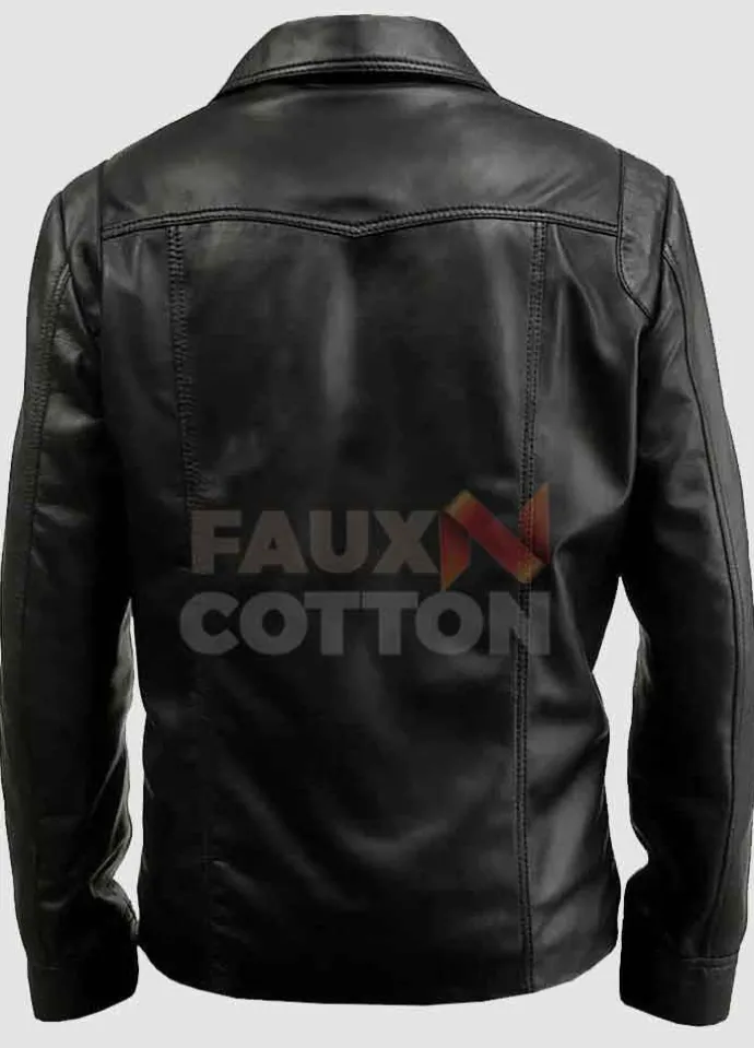 Killing Them Softly Brad Pitt Leather Jacket