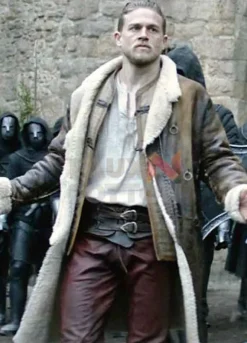 King Arthur Legend Of The Sword Charlie Hunnam Leather Coat