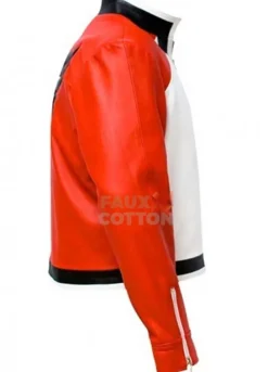 King of Fighter XIV Rock Howard Cowhide Leather Jacket