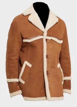 Kingsman The Golden Circle Harry Hart Leather Jacket