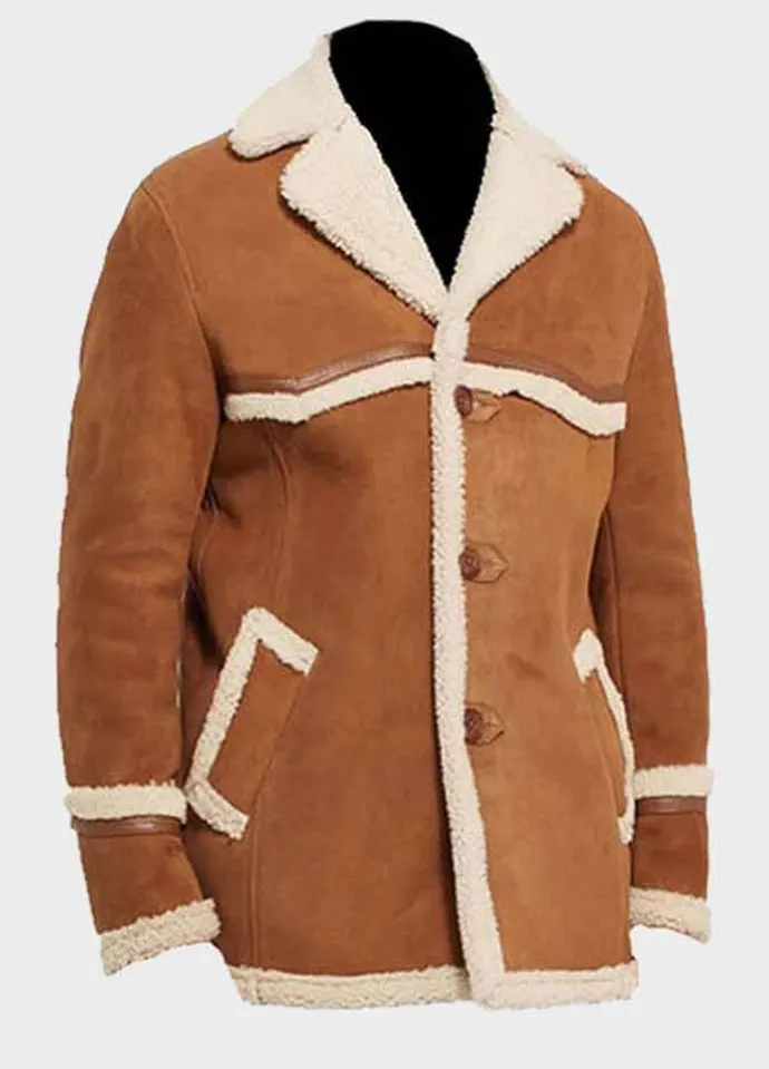 Kingsman The Golden Circle Harry Hart Leather Jacket