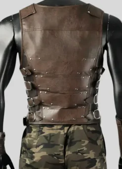 Kraven the Hunter (2024) Aaron Taylor Brown Vest