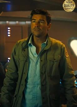 Kyle Chandler Godzilla Mark Russell Brown Jacket