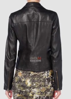 Label Lab Elba Black Leather Jacket