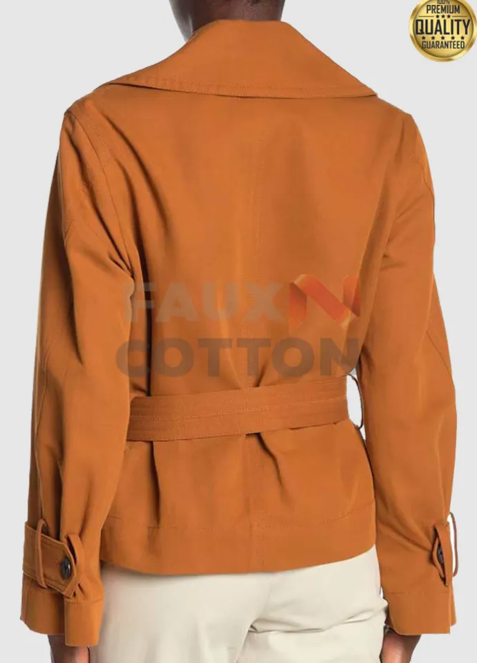 L.A.’s Finest Nancy McKenna Orange Belted Jacket