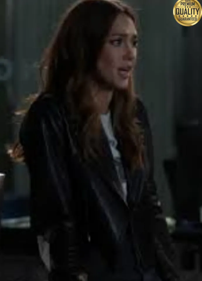 L.A.’s Finest Nancy McKenna Black Leather Jacket