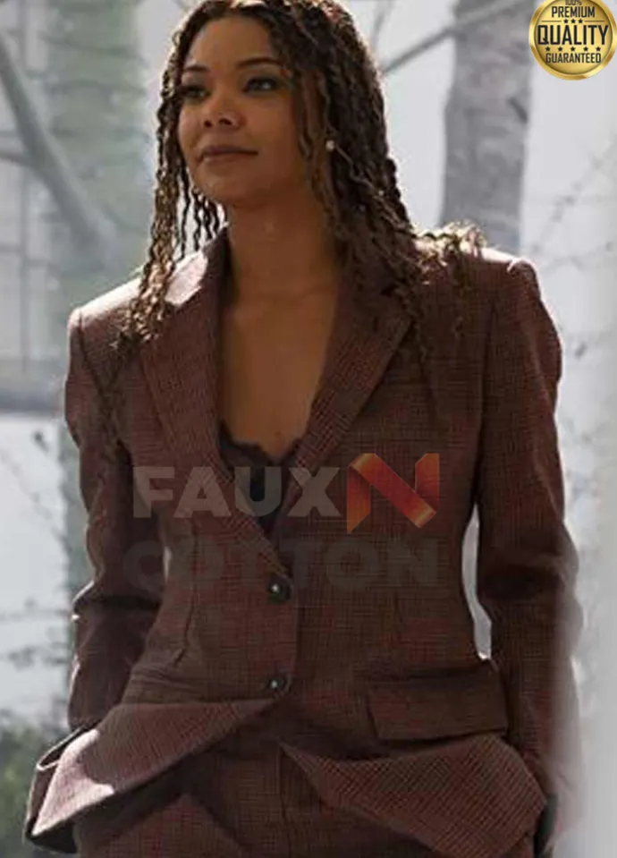 L.A.’s Finest Season 3 Gabrielle Union Brown Blazer