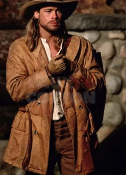 legends of the fall brad pitt coat