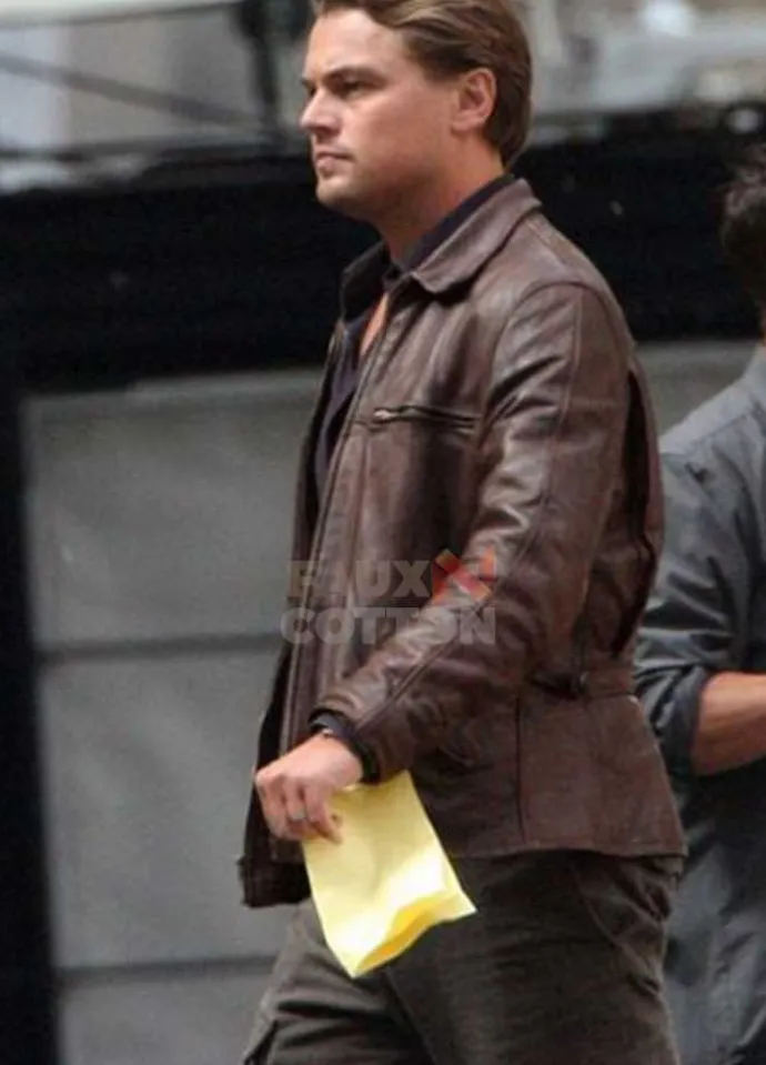Leonardo DiCaprio Inception Cobb Brown Jacket