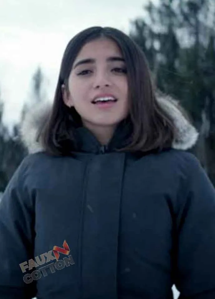 Let It Snow (Julie) Isabela Merced Black Cotton Jacket