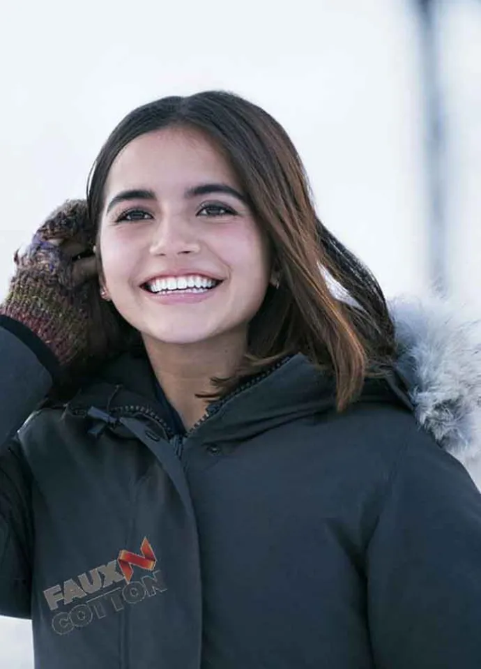 Let It Snow (Julie) Isabela Merced Black Cotton Jacket