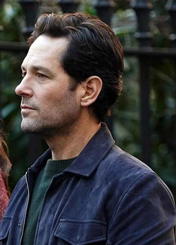 LIVING WITH YOURSELF PAUL RUDD (MILES ELLIOT) LEATHER JACKET