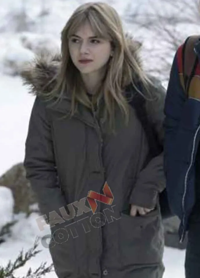 Locke & Key Emilia Jones (Kinsey Locke) Cotton Coat