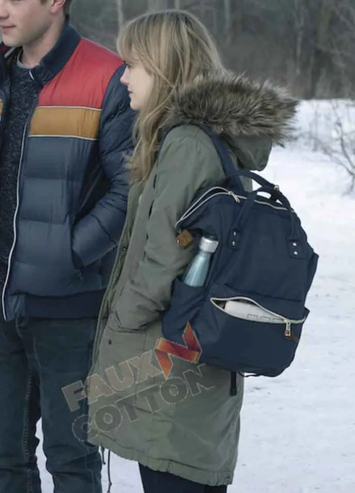 Locke & Key Emilia Jones (Kinsey Locke) Cotton Coat