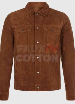 LOGAN WOLVERINE HUGH JACKMAN SUEDE LEATHER JACKET