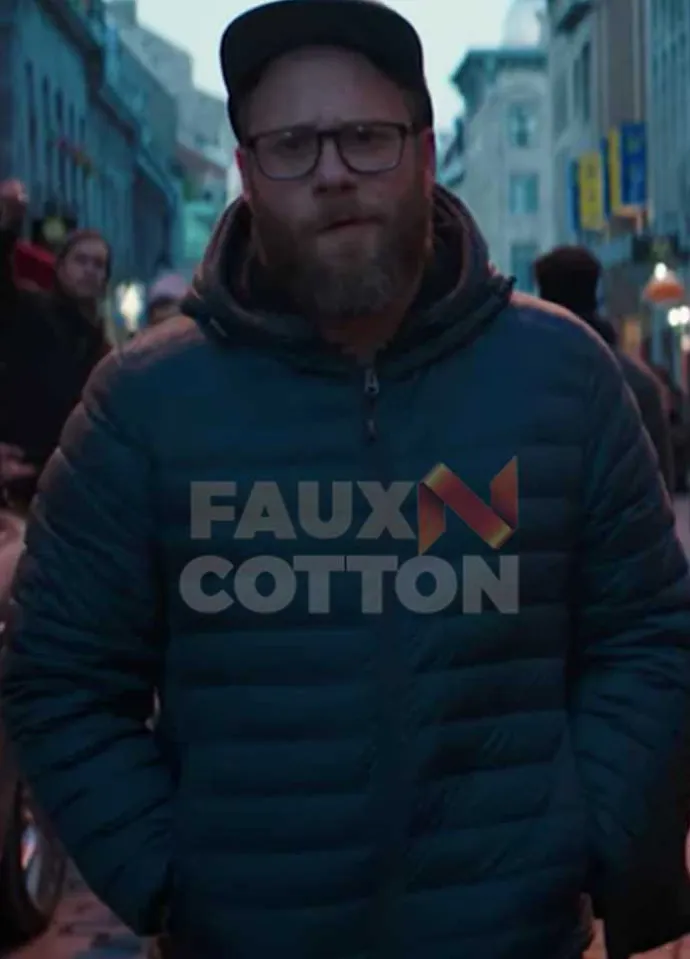 Long Shot Seth Rogen Blue Jacket
