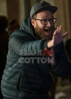 Long Shot Seth Rogen Blue Jacket