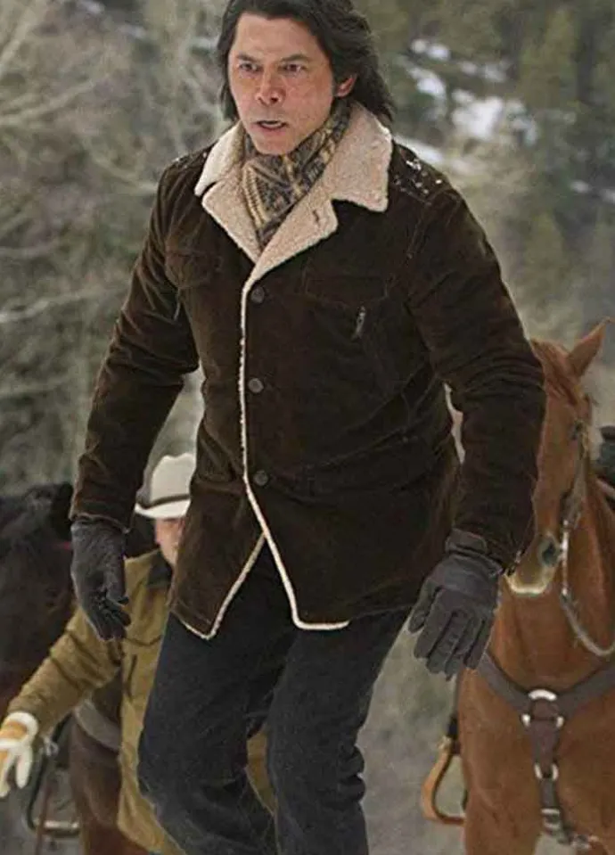 LONGMIRE HENRY STANDING BEAR BROWN COAT