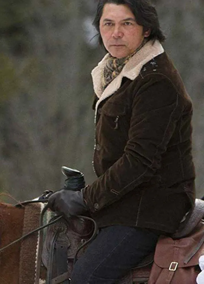 LONGMIRE HENRY STANDING BEAR BROWN COAT