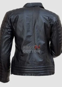 Los Angeles Sandra Bullock Bomber Motorcycle Leather Jacket
