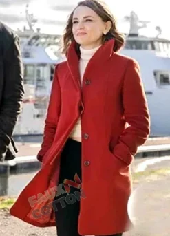Love Guaranteed Rachael Leigh Cook (Susan Whitaker) Red Wool Coat