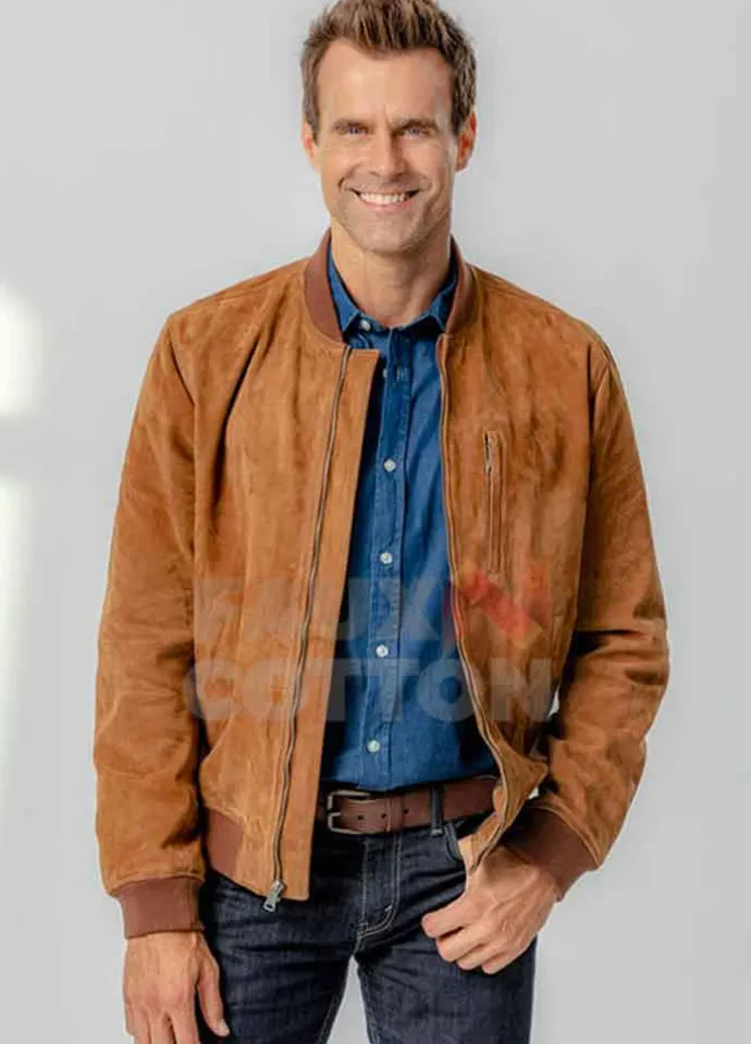 Love of Course Cameron Mathison Brown Jacket