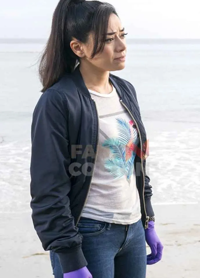 Lucifer Aimee Garcia Blue Jacket